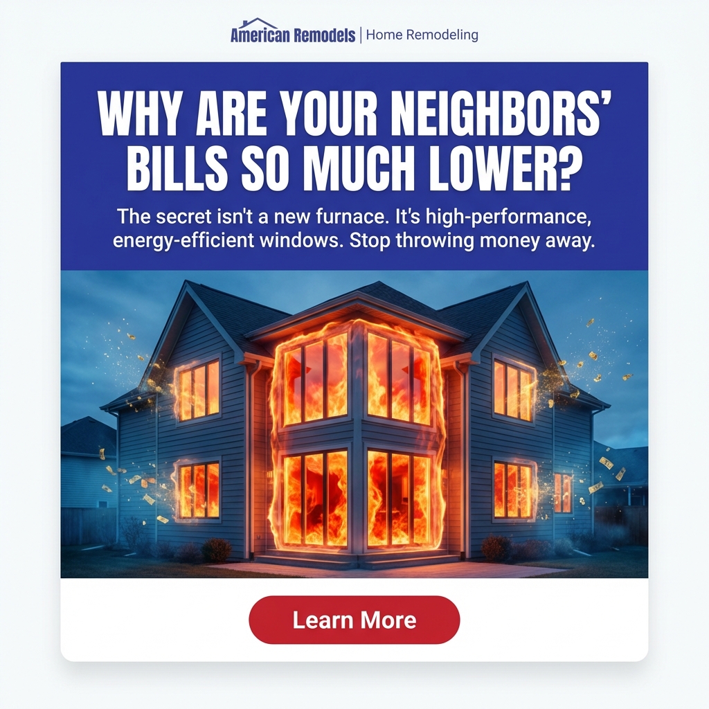 AI-generated Facebook ad creative — product promotion